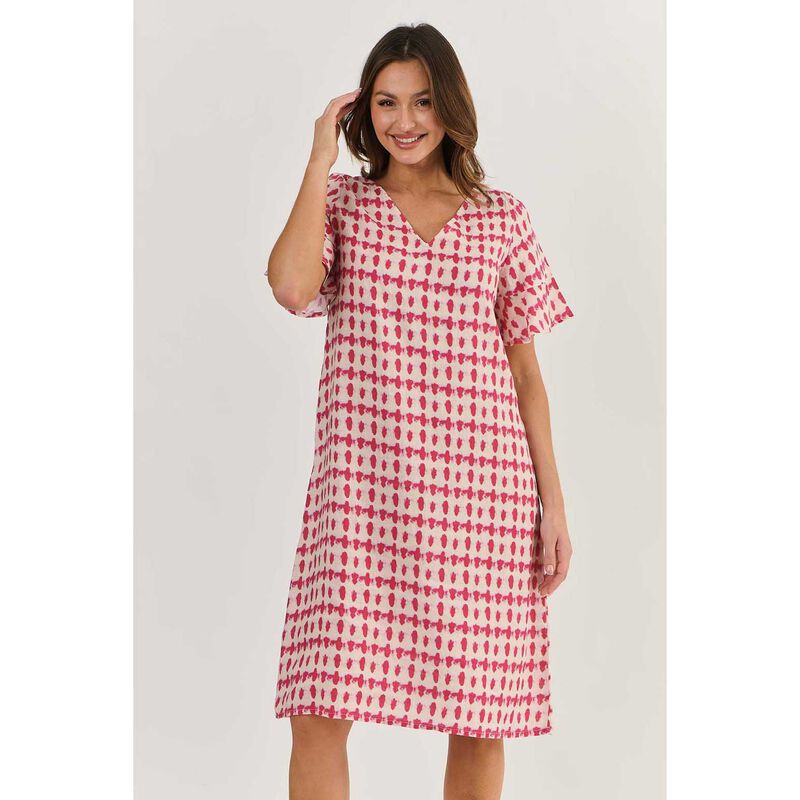 Naturals By O & J Primula Blot Dress image number 3